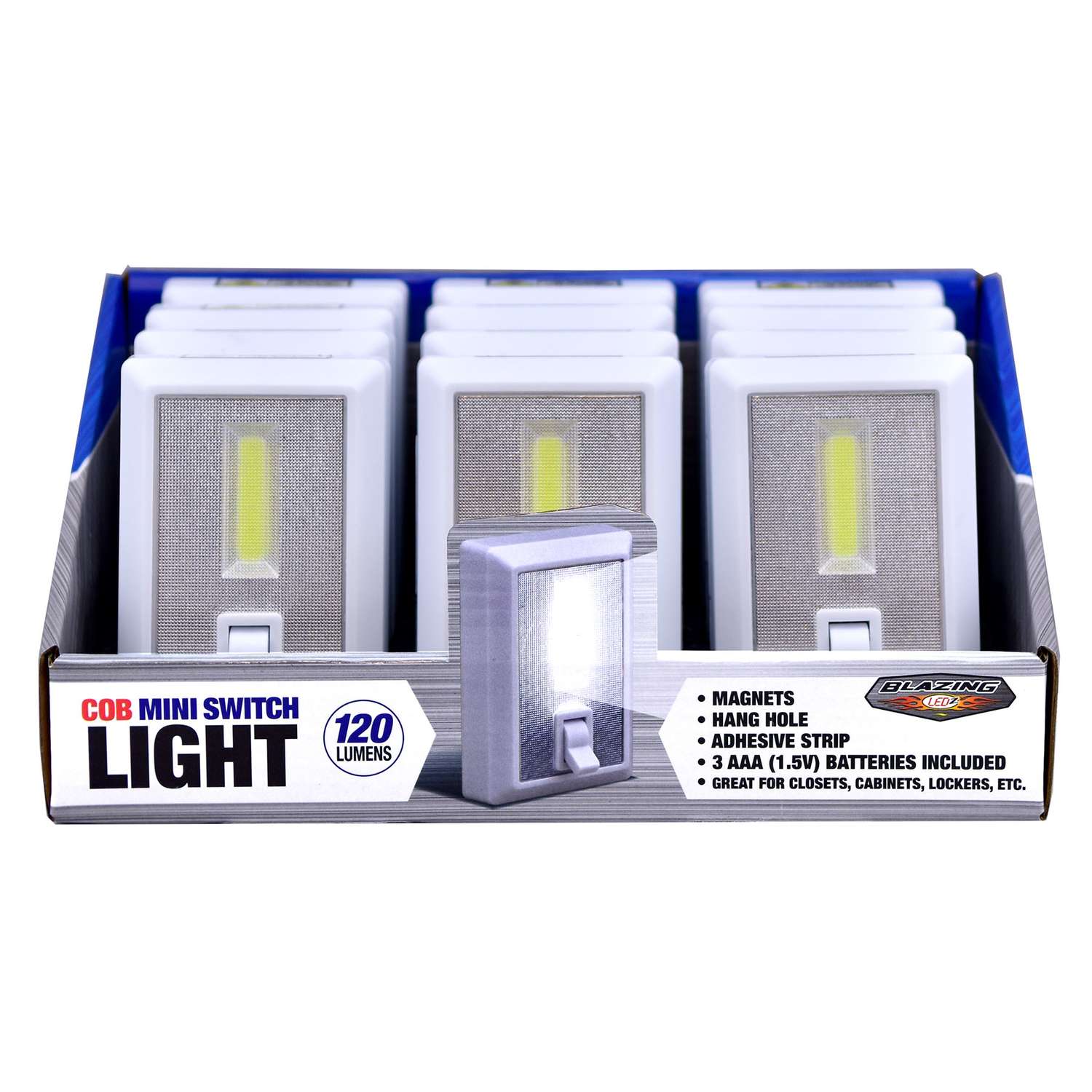 Blazing LEDz Manual Battery Powered LED Night Light w/Switch - Ace Hardware