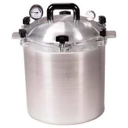All American 1930 Cast Aluminum Pressure Canner 25.5 qt Silver