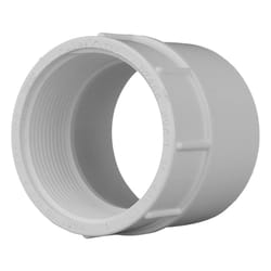 Charlotte Pipe Schedule 40 1 in. Slip X 1 in. D FPT PVC Pipe Adapter 10 pk