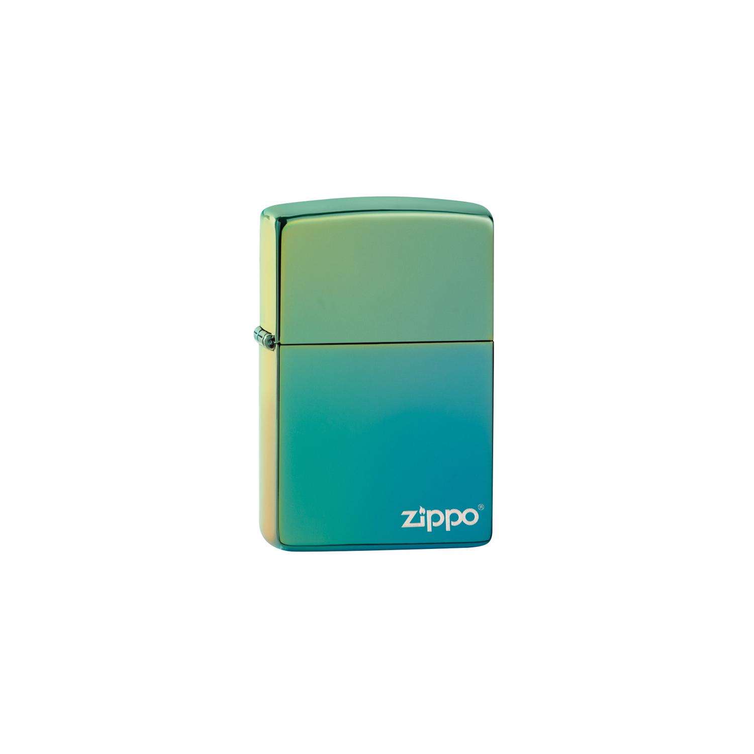 Zippo Teal Classic High Polish Zippo Logo Lighter 1 pk - Ace Hardware