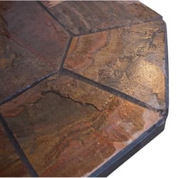 Diamond Hearths Multicolored Ceramic Hearth Pad