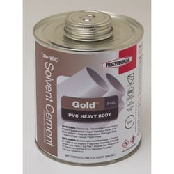 RectorSeal Gold Clear Solvent Cement For PVC 32 oz
