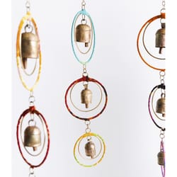 Matr Boomie Ushas Sari Multi-color Wrap Twist Wind Chime