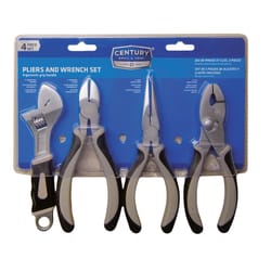 Century Drill & Tool 6 in. Chrome Vanadium Steel Pliers Set