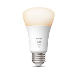 Philips A19 E26 (Medium) Smart-Enabled LED Bulb Color Changing 75 Watt Equivalence 1 pk