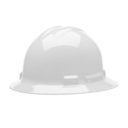 Cordova Duo Safety 4-Point Ratchet Full Brim Hard Hat White