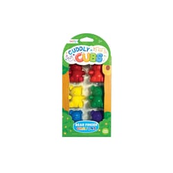 Ooly Cuddly Cubs Washable Assorted Color Crayons 6 pk