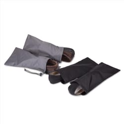Travelon Black/Gray Shoe Bag