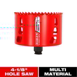 Diablo Snap-Lock Plus 4-1/8 in. Carbide Tipped 2-3/8 in. L Hole Saw