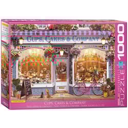 Eurographics Cups, Cakes & Company Jigsaw Puzzles Multicolored 1000 pc