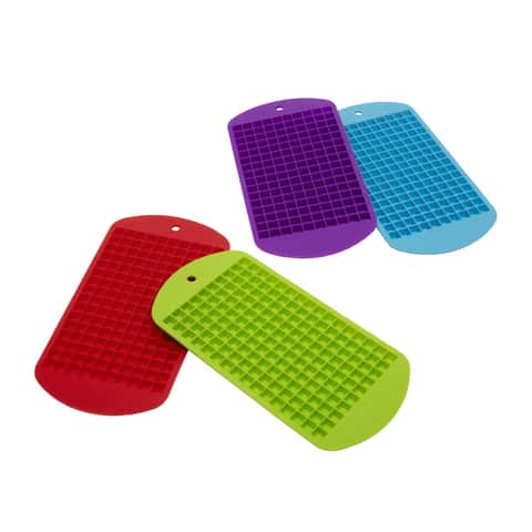 KOLORAE Silicone 2 Ball Ice Tray Red