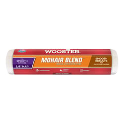 Wooster Mohair Blend 9 in. W X 1/4 in. Regular Paint Roller Cover 1 pk