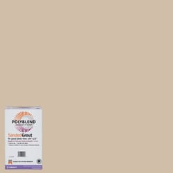 Custom Building Products  Polyblend  Indoor and Outdoor  Bone  Grout  7 lb. 