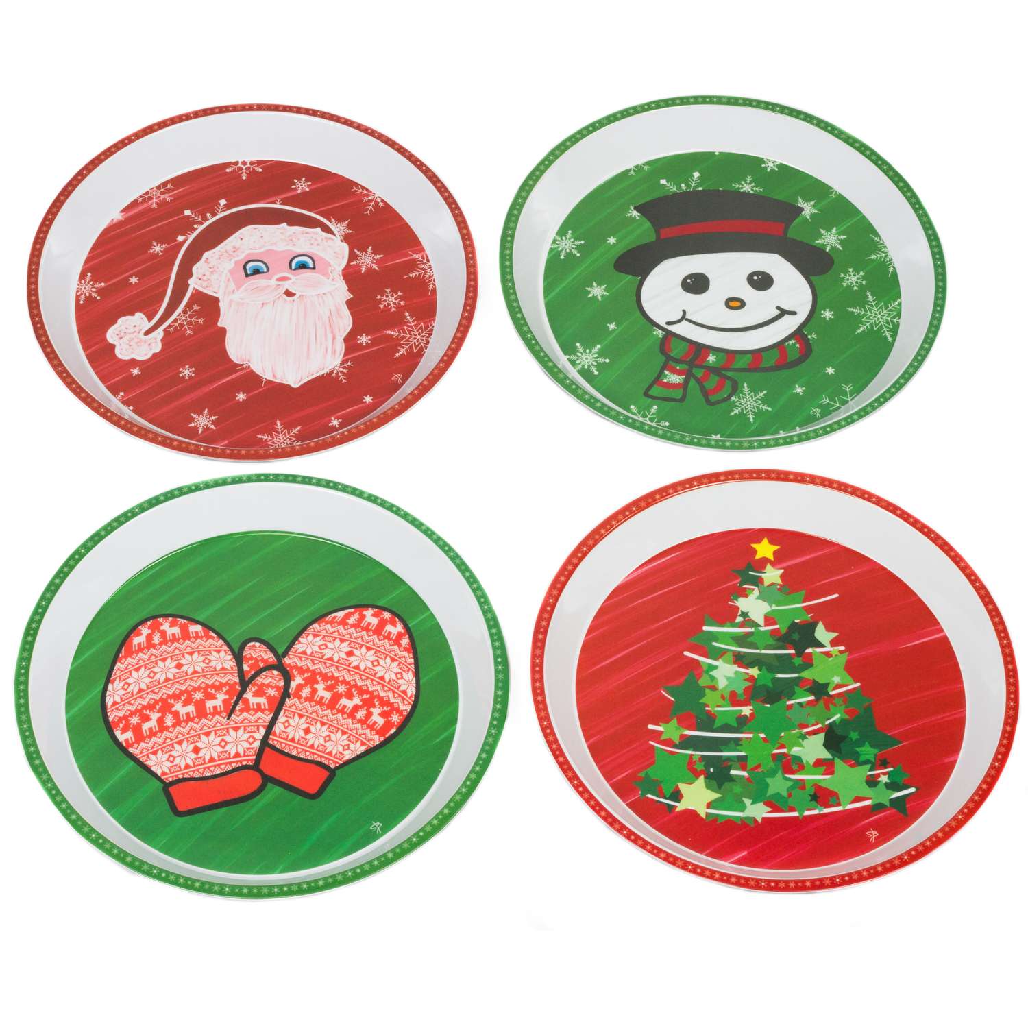 Chef Craft 6 Christmas Dish Assortment - CHEFCRAFTCMASDISH