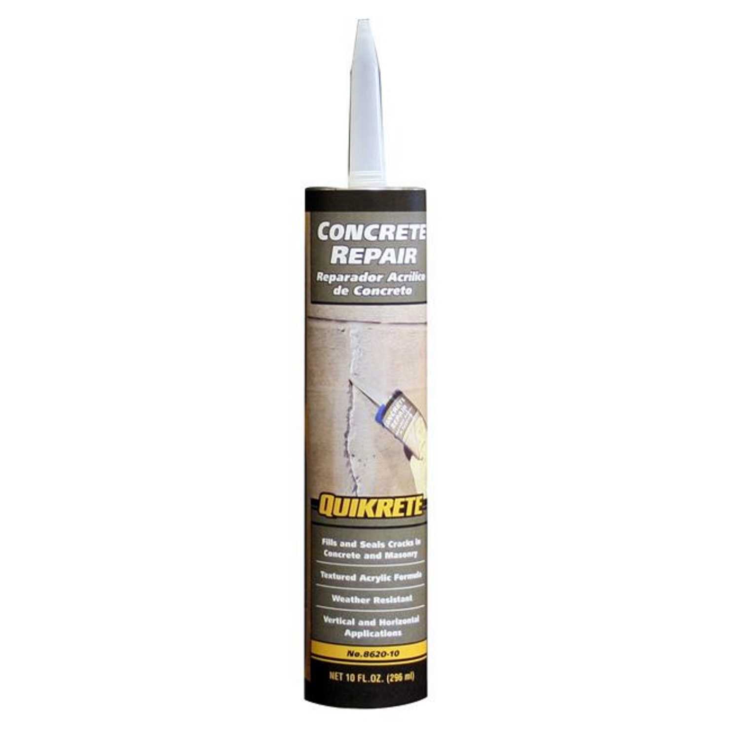 Quikrete Gray Acrylic Latex Concrete Crack Sealant 10 oz. Ace Hardware