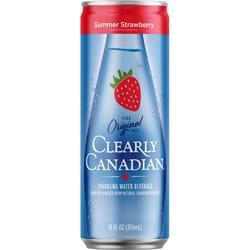 Clearly Canadian Strawberry Sparkling Spring Water 12 fl. oz. 1 pk