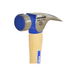 Vaughan 23 oz Milled Face California Framing Hammer 17 in. Hickory Handle