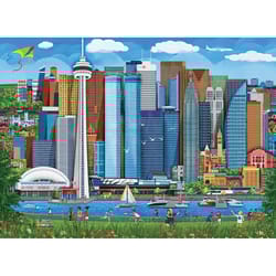 Eurographics Toronto Island Picnic Jigsaw Puzzles Multicolored 1000 pc