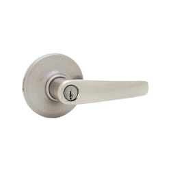 Kwikset Delta Lever Satin Nickel Entry Lockset Right or Left Handed