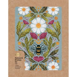 Denik Blank Notecard and Envelope Set Honeybee Tea