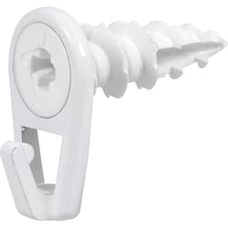 HILLMAN White Drywall Picture Hook 50 lb 2 pk