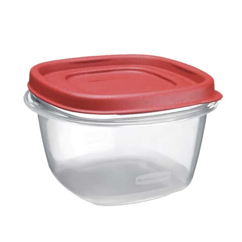 Rubbermaid Premier Food Storage Containers with Easy Find Lids, 16