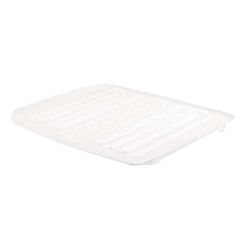 Rubbermaid Large Dish Drainer, White