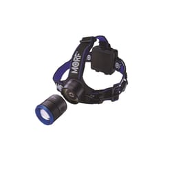 Police Security MORF 300 lm Black LED Head Lamp AA Battery
