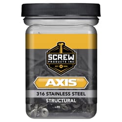 Screw Products AXIS No. 9 X 1-1/2 in. L Star Stainless Steel Wood Screws 1 lb 146 pk