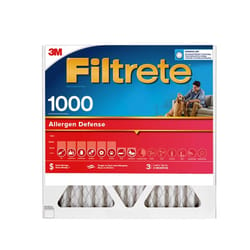 Filtrete Allergen Defense 20 in. W X 20 in. H X 1 in. D 1000 MERV Pleated Air Filter 1 pk