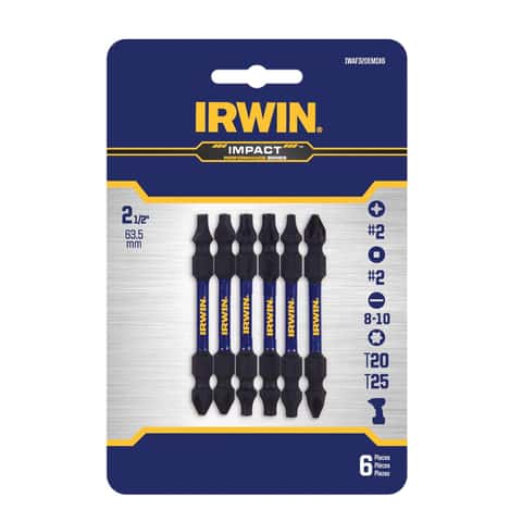 Irwin Impact Performance Series 2 1 2 in. L Impact Double Ended