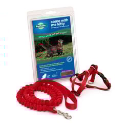 PetSafe Come with me kitty Red Harness & Leash Nylon Cat Leash and Harness Large