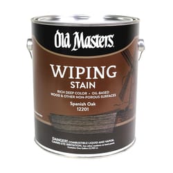Old Masters Semi-Transparent Spanish Oak Oil-Based Wiping Stain 1 gal