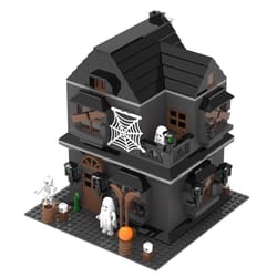 NovaBrix Haunted House Halloween Toy Black/Gray 559 pc