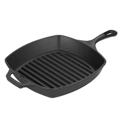Lodge Wildlife Series-Rainbow Trout Cast Iron Grill Pan 10-1/2 in. Black