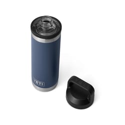 YETI Rambler 18 oz Navy BPA Free Bottle with Chug Cap