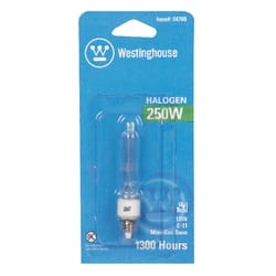 Westinghouse 250 W T4 Halogen Bulb 4,250 lm White 1 pk