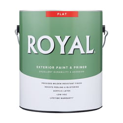 Royal Flat High Hiding White Paint Exterior 1 gal