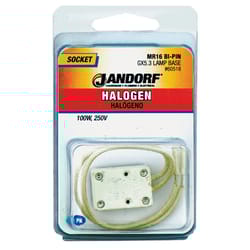 Jandorf Porcelain Halogen GX5.3 Base Socket 1 pk