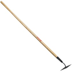 Corona Carbon Steel Diamond Hoe 60 in. Wood Handle