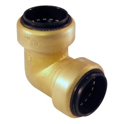 Apollo Tectite Push to Connect 1 in. PTC in to X 1 in. D PTC Brass 90 Degree Elbow