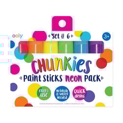 OOLY Chunkies Neon Paint Sticks 6 pc