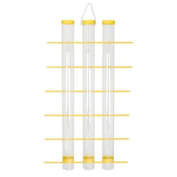 Songbird Essentials Goldfinch 3 lb Plastic/Steel Tube Bird Feeder 24 ports