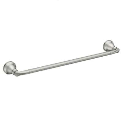 Moen Hilliard Brushed Nickel Towel Bar 24 In L Metal Ace Hardware