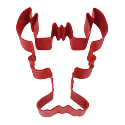 R&M International Corp Lobster 4 in. W X 5 in. L Cookie Cutter Red 1 pc