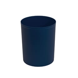 Sttelli Kaleidoscope 10 L Navy Polypropylene Wastebasket