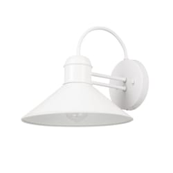 Globe Electric 1-Light Matte White Wall Sconce