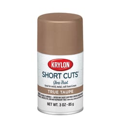 Krylon Short Cuts Gloss True Taupe Spray Paint 3 oz