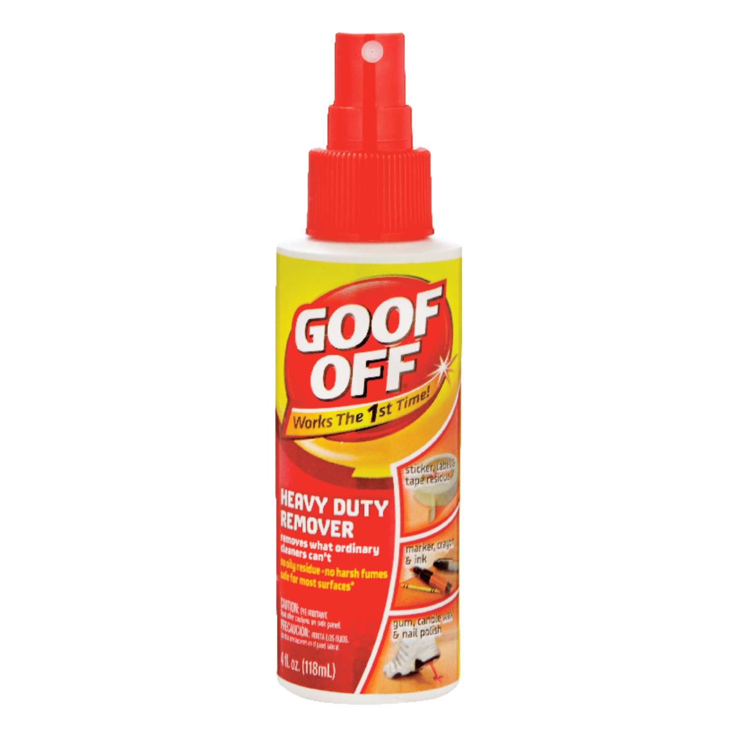 Goof Off Liquid Adhesive Remover 4 Oz Ace Hardware