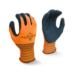 Bellingham Unisex Indoor/Outdoor Dipped Gloves Black/Orange XL 1 pair